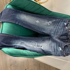 Mid rise Express Denim jean, size 2